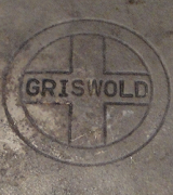 cast iron griswold skillet emblem